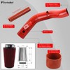 VVORHSBELL 6.0 Powerstroke Cold Air Intake Kit，4″Cold Air Intake Pipe