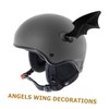 Ciieeo DIY Evil Wings Helmet Accessories Black Decorative Wings for