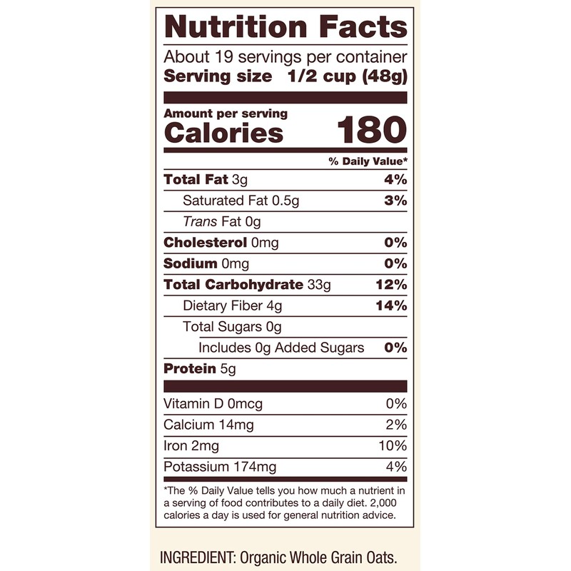 Bob's Red Mill Organic Extra Thick Rolled Oats, 32oz (Pack