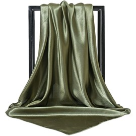 MAIRY Silk Bandana Women Scarf Hair Square Head Scarf Unisex Scarves Fashion Multifunctional Cashew Neckerchief - 09218