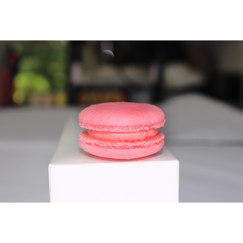 Macarons Gift Box of 24 - Strawberry French Macarons, Gourmet