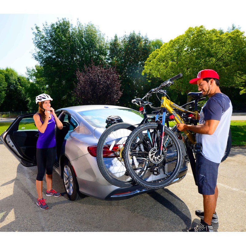 Allen Sports Deluxe 2-Bike Trunk Mount Rack, Model 102DN-R, Black