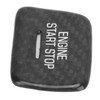 Engine Push to Start Button Cover Carbon Fiber Start Switch