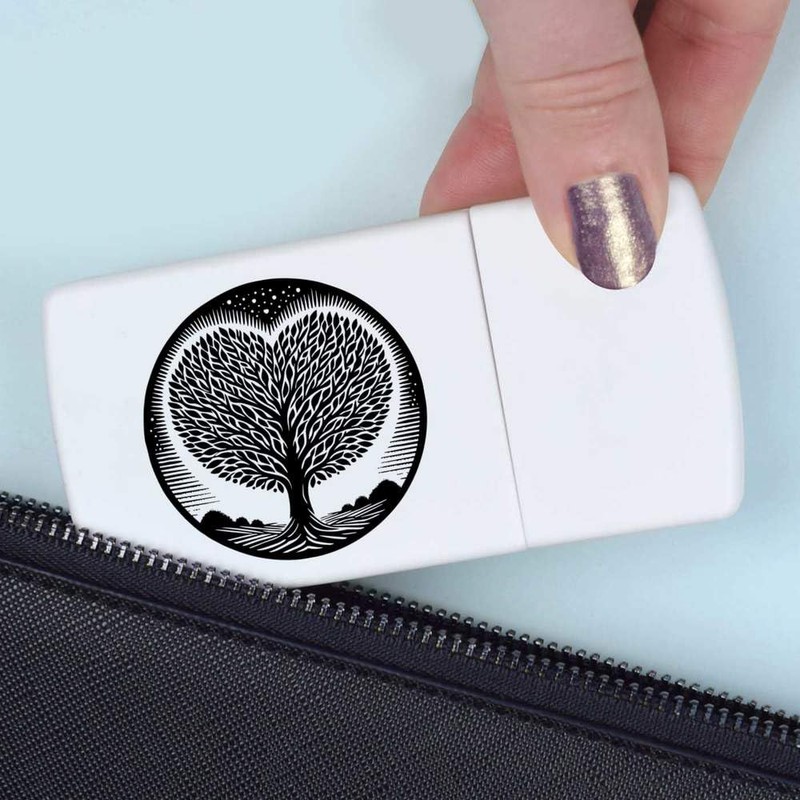 'Love Heart Tree' Pill Box with Tablet Splitter (PI00030883)