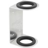 Wall Mount Flashlight Holder, Aluminum, 1-3/4 Inch Hole