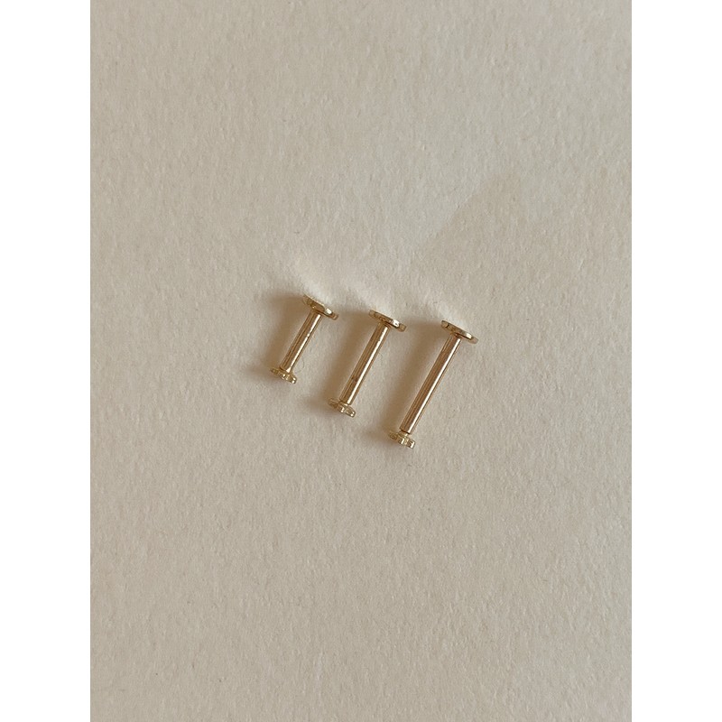 14k ultra mini flower internal lablet piercing quantity / 14k