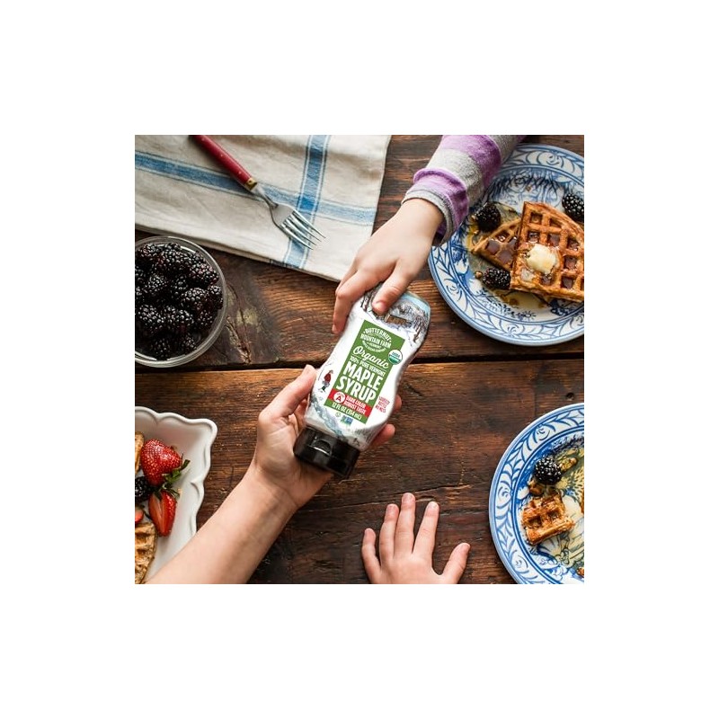 Butternut Mountain Farm 100% Pure Organic Maple Syrup From Vermont,