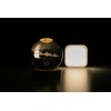 PENTBURG Crystal Ball Lamp, Luminous Solar System/Galaxy Crystal Table Light