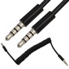 SinLoon 3.5mm Male to Male Jack 4 Pole Extension Aux