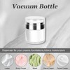 Airless Pump Jars Refillable Cosmetic Moisturizer Pump Botttles Travel Size