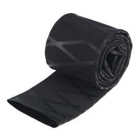 TOP-VIGOR 40mm Heat Shrink Tubing, 1M Length Heat Shrink Sleeving, 1.8:1 Ratio Heat Shrink Tube for Electrical Insulation, Repairs, Wrap Cable, Wire Connectors, Black