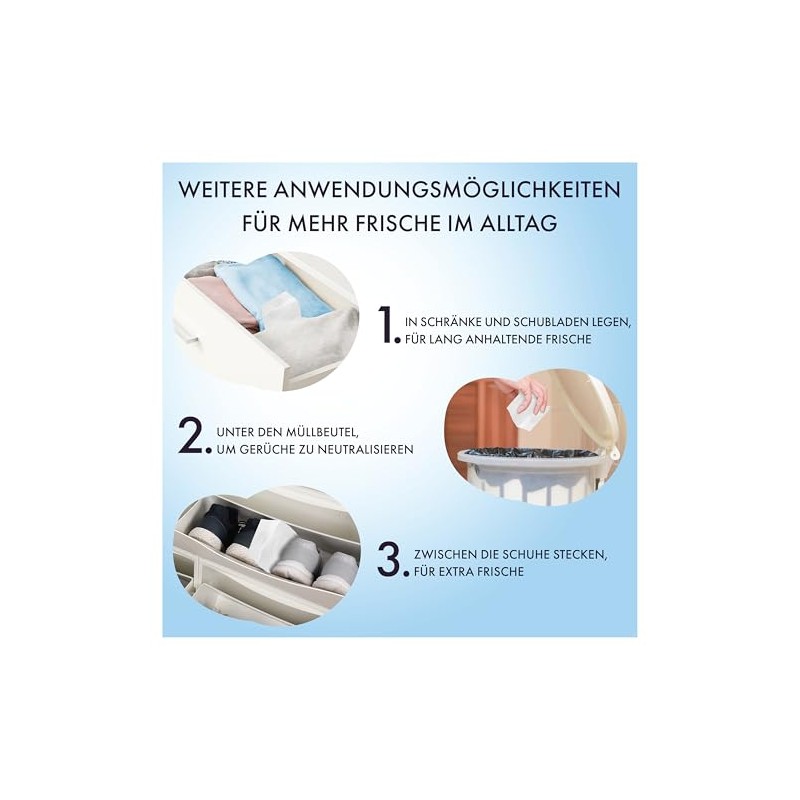 Lenor Aprilfrisch Dryer Cloths for Tumble Dryers, Kink-Free and Fresh