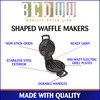 Fleur De Lis Belgian Waffle Maker | Non-stick Waffle Iron
