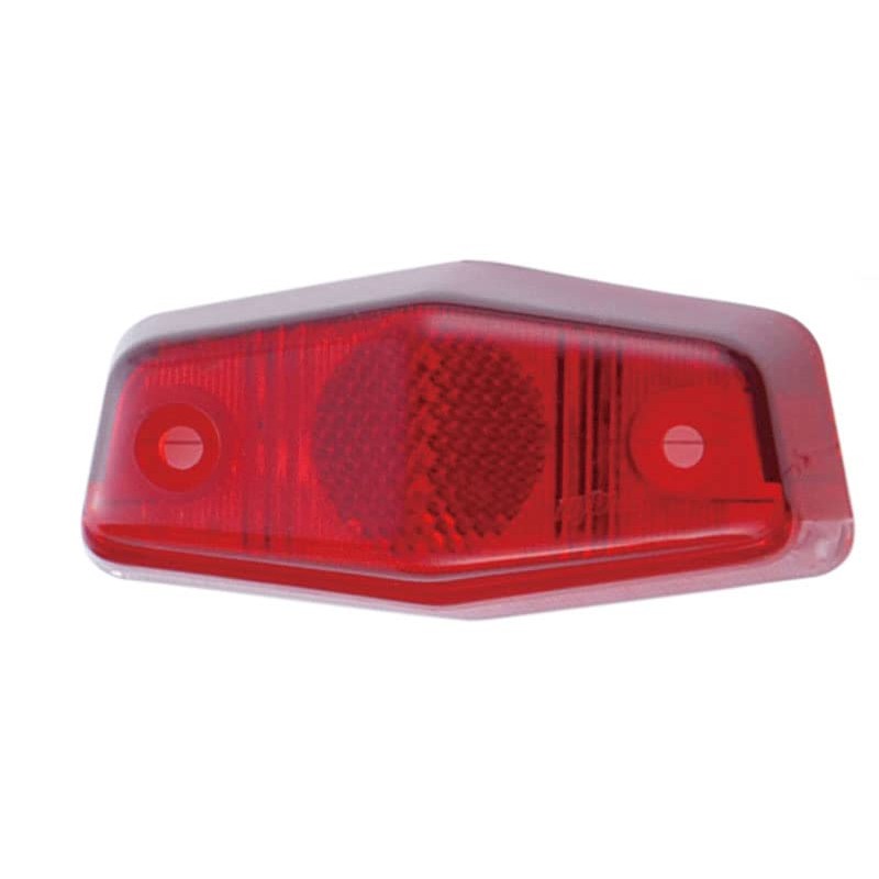 Kijima 217-4071 Motorcycle Parts Tail Lens Mini Minille-Cas Red 46x105