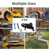 Clips with Miter Saw Mounting Brackets fits Release Lever Kit