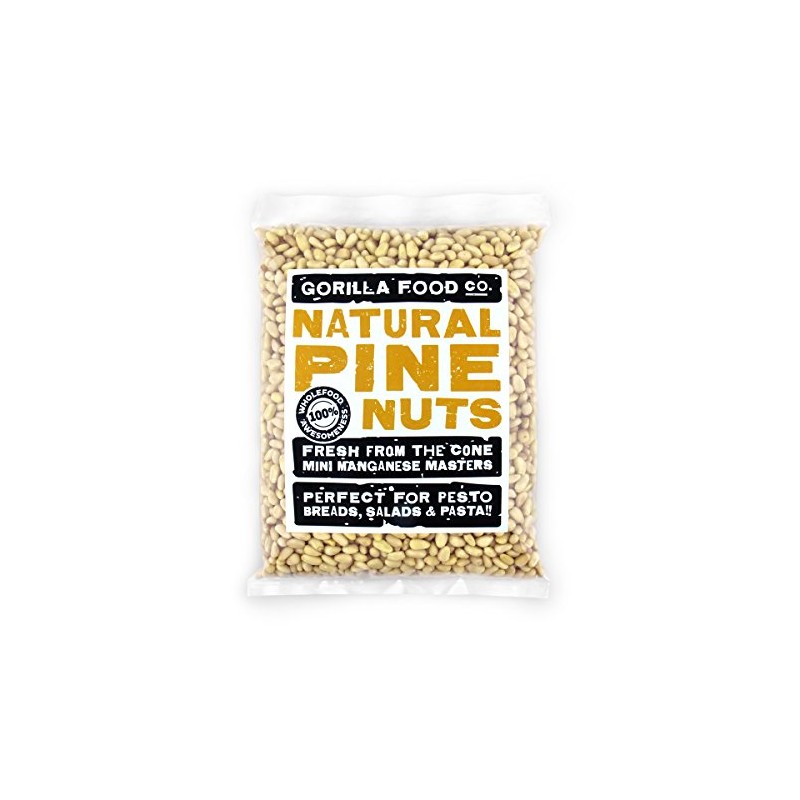 Gorilla Food Co. Natural Pine Nuts (Kernels) - 100g