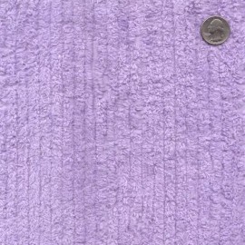 Terry Chenille Lilac (Lavender Purple) 57" Wide Fabric by the Yard A414.38