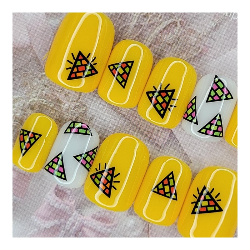 Unikitsch 1 Handmade Nail Tips - Lipstick / 유니키치1 수제네일팁