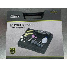 Master Mechanic 1/4" STRAIGHT DIE GRINDER KIT MASTER MECHANIC W/ ALUMINUM HOUSING