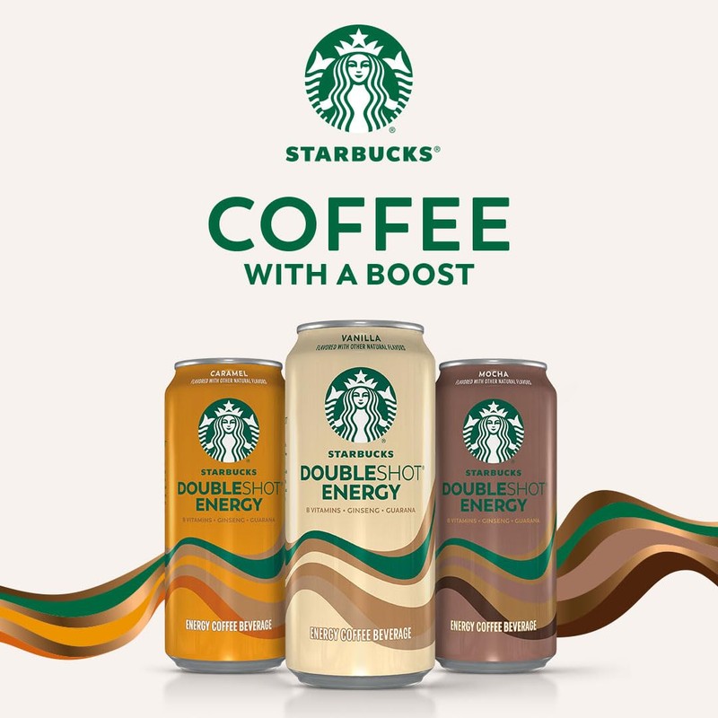 Starbucks - RTD Coffee Doubleshot Energy Drink Coffee Beverage, Vanilla,