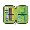 Giotto Stilnovo Pencil Case with 3 Zips Crypto Puppets Sharks