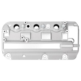 Aluminium Rear Engine Valve Cover 12320-R70-A00 with Gasket Compatible w/ 2008-2017 Honda Accord Odyssey Pilot Ridgeline Crosstour 2009-2015 Acura MDX RDX TL ZDX 3.5L 3.7L,Replaces 12320R70A00 264-490