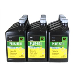 John Deere (2 PACK) Plus-50 II Full Synthetic SAE 0W-40 Engine Oil - TY26665