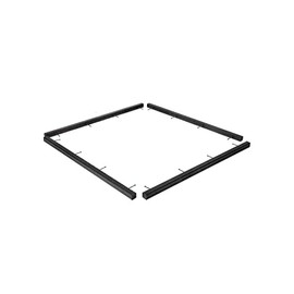 4 Ft Tree Grate Frame Square Black