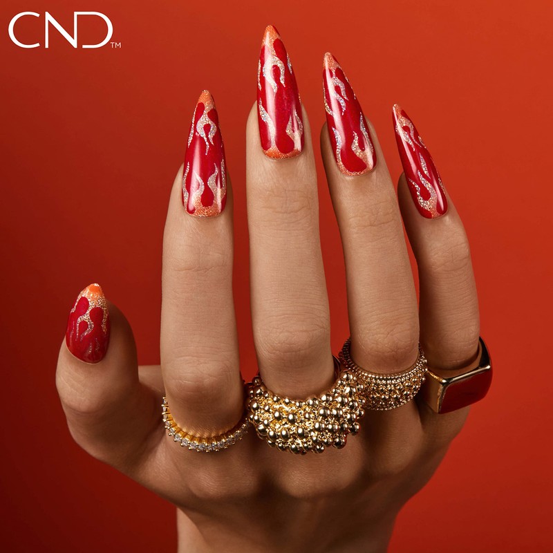 CND Vinylux Longwear Red Nail Polish, Gel-like Shine & Chip