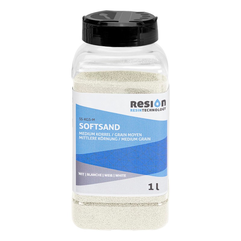 SoftSand Non-Slip Coating Rubber Particles - White - 1 L