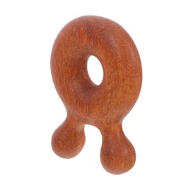 PACKOVE Portable Wooden Foot Massager Tool Ergonomic Long Handle Comb Massage for Deep Tissue Relief Office Natural Wood Craftsmanship for Easy Access to Hard to Reach Areas