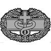 US Army Combat Medical Badge Bumper Sticker Toolbox Sticker Laptop