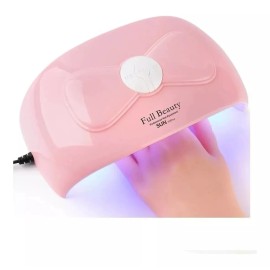 Gelish Lampara Uv Profesional Para Uñas Acrilico/gelish Led Rosa