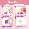 6 Sheets Clear Stamps for Card Making Supplies Set Include