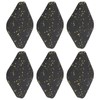 6PCS Rubber Treadmill Mat Sound Insulation Cushion Exercise Equipment Mat
