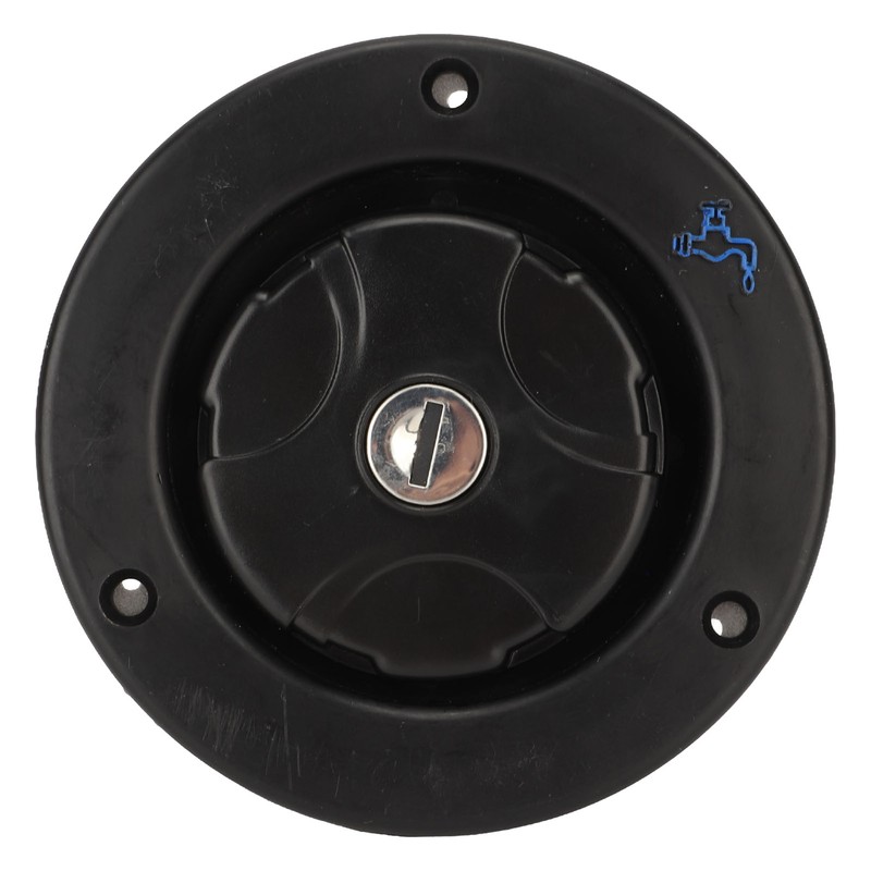 Round Water Inlet with Lock Camper Water Inlet Hatch Gravity