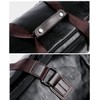 able me Men Leather Travel Weekend Overnight Duffel Bag Gym