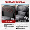 Motorcycle Rear Passenger Chopped Tour Pack Backrest Pad For Harley