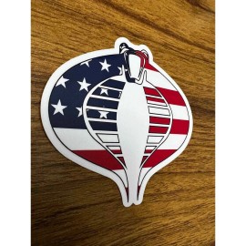 G.I. Joe | Cobra | Cobra Commander | Snake Eyes | 4" Vinyl Sticker