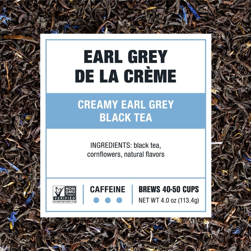 Tiesta Tea - Earl Grey de la Crème, Loose Leaf,