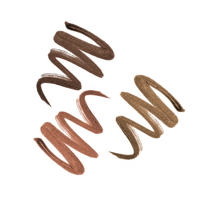 New CID Cosmetics i-Gel Browns Eyeliner Trio with Brush