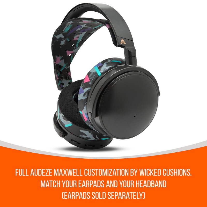 WC HeadbandZ XL | Maxwell - Extra Wide Silicone Headband