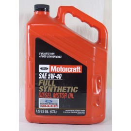 Ford Genuine Motorcraft Sae 5W-40 Api Cj-4 XO-5W40-5QSD
