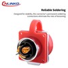 CNLINKO DH-24 3-Pin Industrial Waterproof Connectors, IP68 Circular Connectors, Carbide