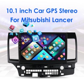 HIZPO 10.1" Carplay For Mitsubishi Lancer 2007-2012 Android 13.0 Car Stereo Radio GPS