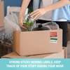 500 Moving Home Box Labels (50 Stickers Each) for Removals