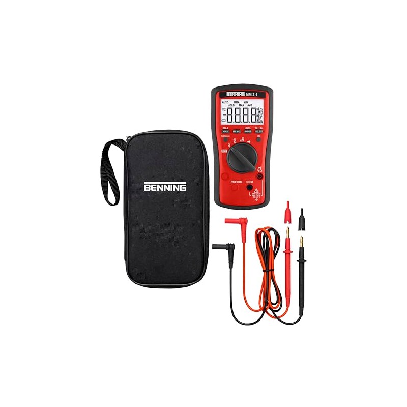 Benning MM 2-1 TRUE-RMS Digital Multimeter (044691)