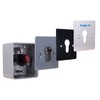 ATTAS Surface-Mounted Key Button with 3 Keys & DIN Profile