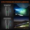 Rechargeable Led Flashlight High Lumens,30W Super Bright Flashlight,2000 Lumen Magnetic