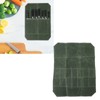 Chef Knife Roll Bag Portable Waterproof Waxed Canvas Knife Carrier